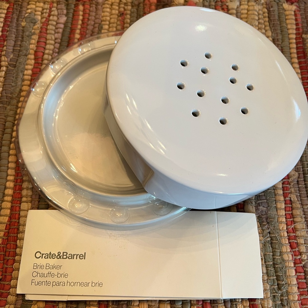 Crate & Barrel Brie Baker
